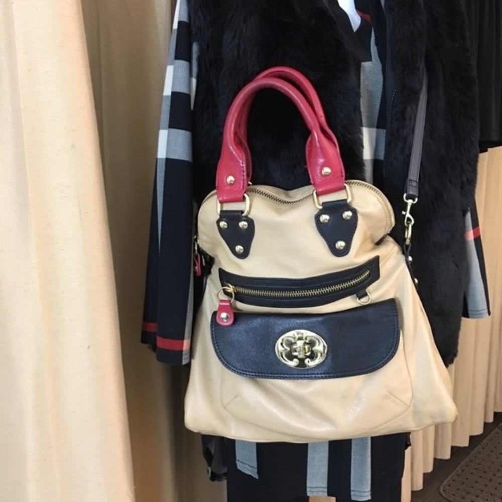 Emma Fox Genuine Leather Handbag